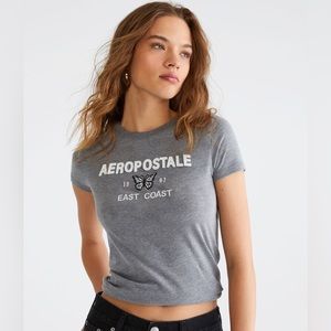 Aeropostale grey slim fit t-shirt